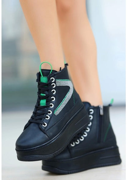 Co- Pone Lace Up Boots