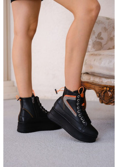 Co- Pone Lace Up Boots