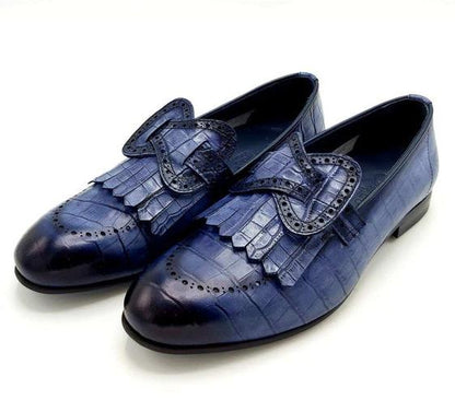 Cs- 1502- 56 Men'S Shoes- 1747 - Navy Blue