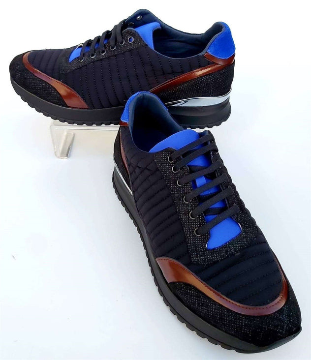 Cs- 805 Men'S Shoes - 591 - Black / Brown / Blue