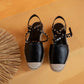 St- always kadın drop detay deri espadril siyah / women > shoes > espadrilles