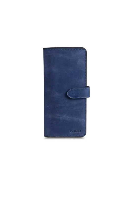 Accessories > wallet gd- antik lacivert kart ve para slotlu deri telefon cüzdanı
