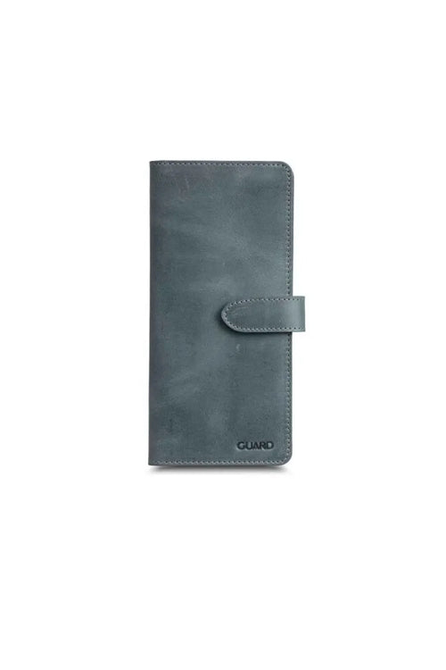 GD- Ancient Black Card and Money Slot Leather Telephone Wallet