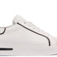 So- beyaz napa deri erkek sneakers
