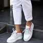 So- beyaz süet sneakers erkek ayakkabı