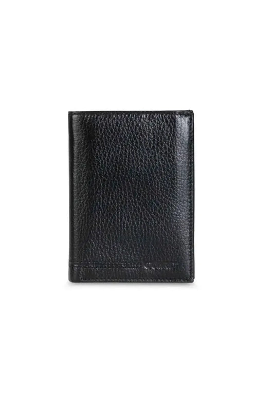 Gd çok bölmeli siyah deri erkek cüzdanı / accessories > wallet