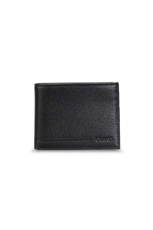 Gd bozuk paralıklı siyah deri yatay erkek cüzdan / accessories > wallet