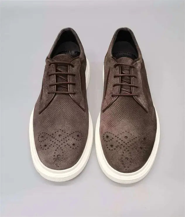 Cs- 110-01-L1 Men’S Shoes Suede - Man > Sneakers.