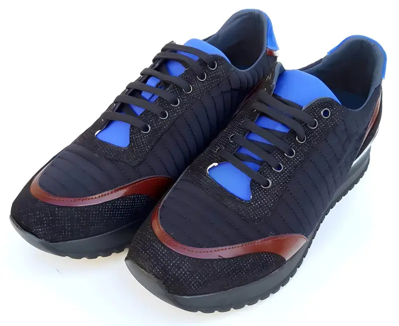 Cs- 805 Men’S Shoes - 591 - Black / Brown / Blue - Man > Sport.