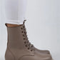 Mj daisy kadın hakiki deri bağcıklı fermuarlı vizon bot / women > shoes > boots