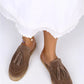 Women > shoes slippers mj- edita hakiki deri önü kapalı vizon terlik