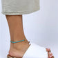 Women > shoes slippers mj- galena hakiki deri önü açık tek bant beyaz terlik