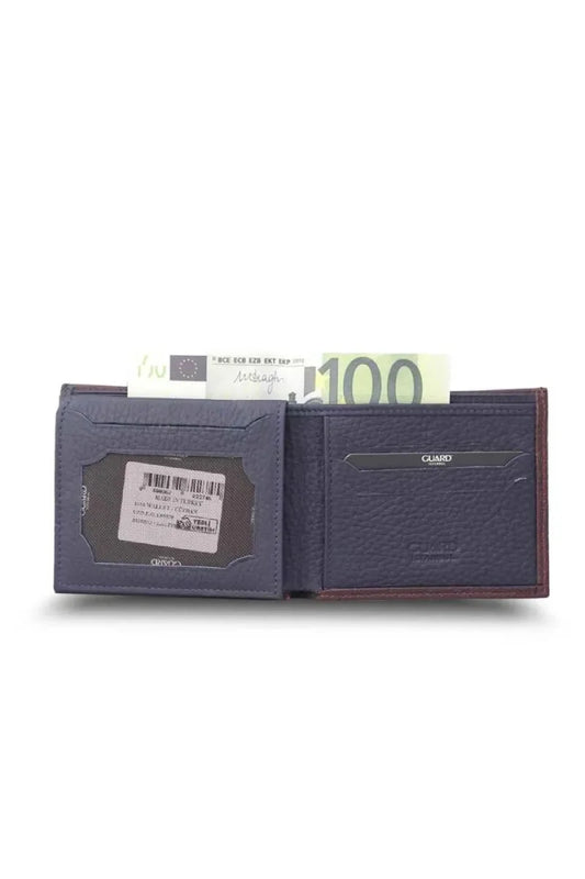 Gd- mat bordo - lacivert yatay deri cüzdan / accessories > wallet