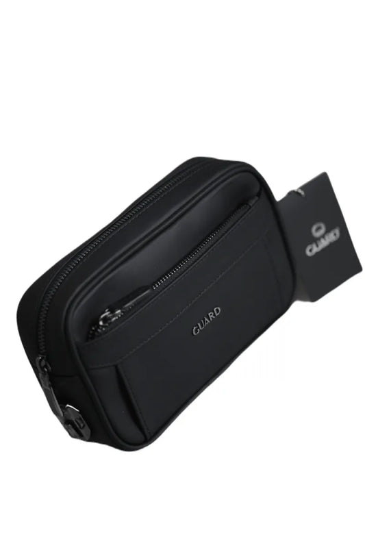 Gd - siyah temi mat hakiki deri şifreli el çantası