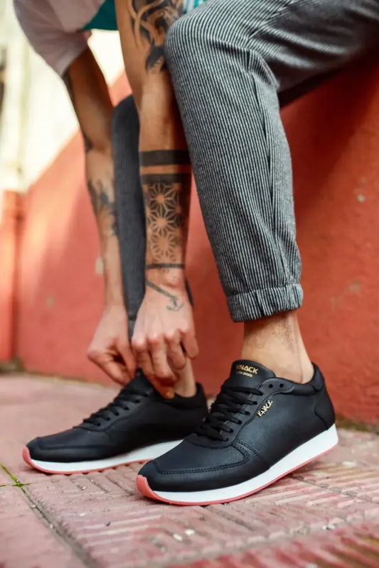 Man > shoes sneakers kn- günlük ayakkabı 002 siyah