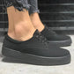 Man > shoes sneakers kn- günlük ayakkabı 077 siyah süet (siyah taban)