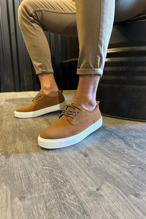 KN- Daily Shoes 077 Tan Suede