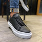 Man > shoes sneakers kn- günlük ayakkabı 421 siyah (beyaz taban)