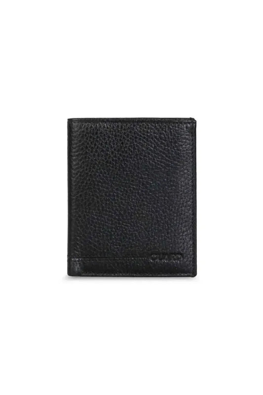 Accessories > wallet gd- goldies siyah deri erkek cüzdanı
