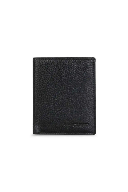 Accessories > wallet gd- goldies siyah deri erkek cüzdanı