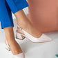 St- hanna kadın topuklu rugan ayakkabı bej / women > shoes > sandals