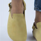 Women > shoes sandals mj- holly kadın hakiki deri kemerli tokalı sarı - gold