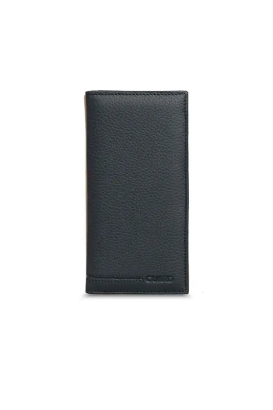 Gd ince mat siyah deri portföy el cüzdanı / accessories > wallet