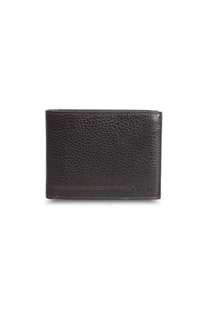 Gd kahverengi bozuk para bölmeli deri erkek cüzdanı / accessories > wallet