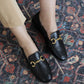 St- kaira kadın i̇çi dışı hakiki deri makosen ayakkabı siyah / women > shoes >