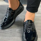 Kn- klasik erkek ayakkabı 001 siyah rugan (siyah taban)