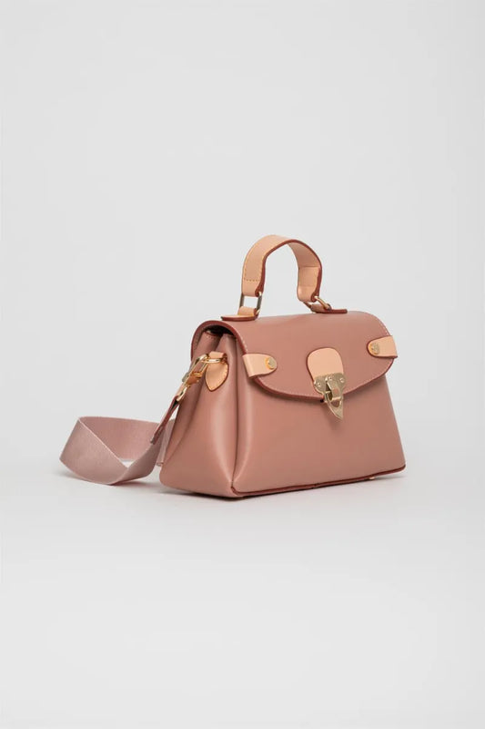 Jq- koios kadın el çantası / gül kurusu / women > bag > hand bag