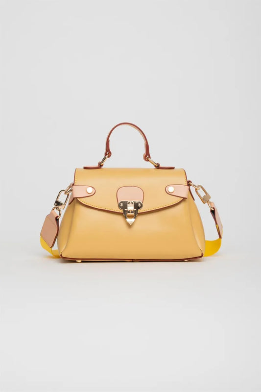 Jq- koios kadın el çantası / sarı / women > bag > hand bag