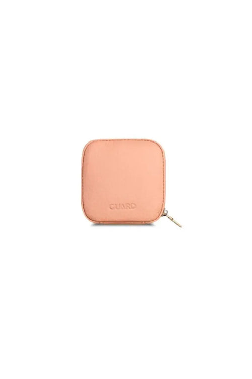 GD- Rose Dry Zipper Leather Mini Accessory Bag