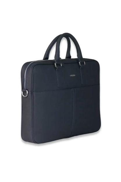 Gd- lacivert laptop girişli hakiki deri evrak çantası / man > bag > portfolio