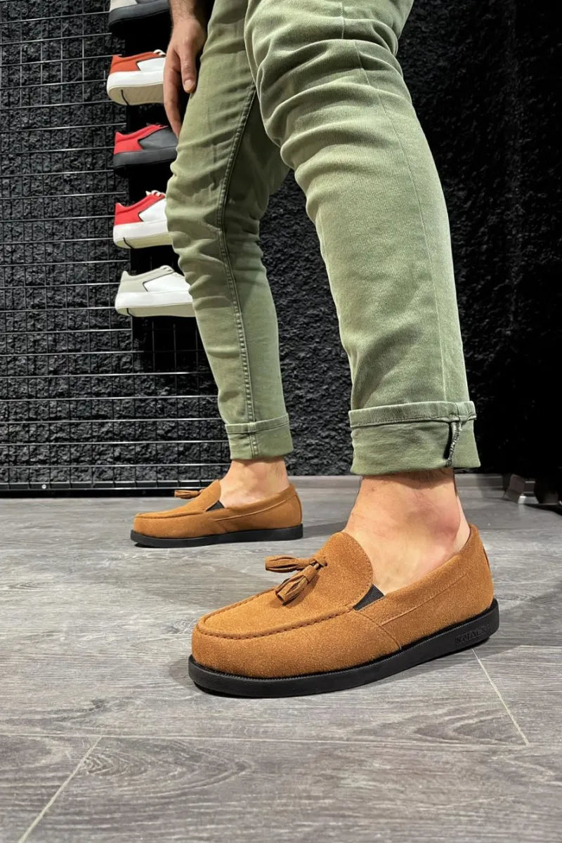 Man> shoes> loafers kn- loafer erkek ayakkabı 007 taba