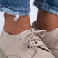 Women > shoes espadrilles mj- lola kadın hakiki deri bağcıklı bej ayakkabı