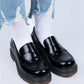 Women > shoes loafer mj- mabel kadın hakiki deri siyah ayakkabı