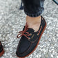 Man > shoes sneakers kn- mevsimlik keten ayakkabı 008 siyah (taba taban)