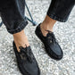 Man > shoes sneakers kn- mevsimlik keten ayakkabı 008 siyah (siyah taban)