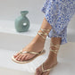 Women > shoes sandals st- mexico kadın parmak arası deri sandalet altın