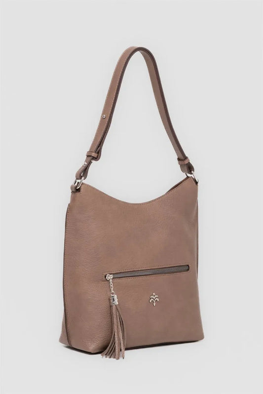 Jq- minerva kadın omuz çantası / vizon / women > bag > shoulder bag