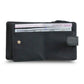 Accessories > wallet gd- siyah çok bölmeli şık deri bayan cüzdanı
