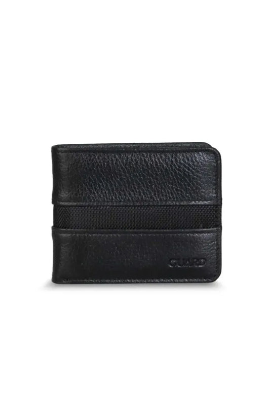 Accessories > wallet gd- siyah spor şeritli deri erkek cüzdanı