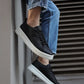 Kn- sneakers ayakkabı 010 siyah (beyaz taban) / man > shoes > sport shoes