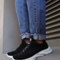 Man > shoes sport kn- sneakers ayakkabı 065 siyah süet (beyaz taban)