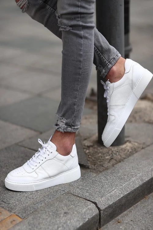 So- Beyaz, Deri, Sneakers Erkek Ayakkabı 31