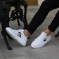 So - beyaz napa deri sneakers erkek ayakkabı
