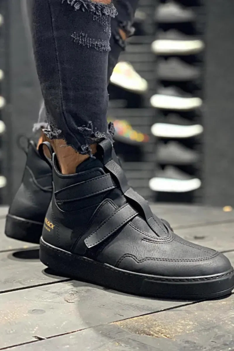 Kn spor bot 033 siyah (siyah taban) / man > shoes > boots