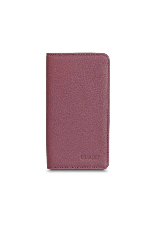 Accessories > wallet gd- telefon girişli bordo siyah deri portföy cüzdan