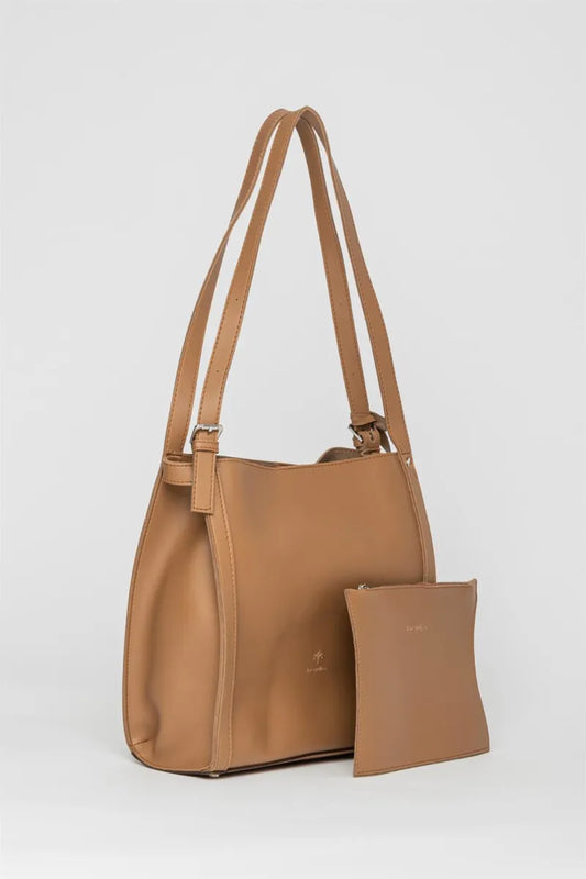 Jq- thetis kadın omuz çantası / vizon / women > bag > shoulder bag